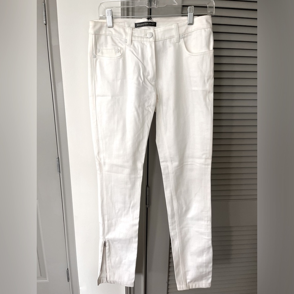 Balenciaga denim Ready-to-Wear Collection Nicholas Gheshquiere w/ zipper detail